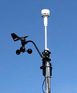 Close-up of LCJ and previous 6410 anemometers